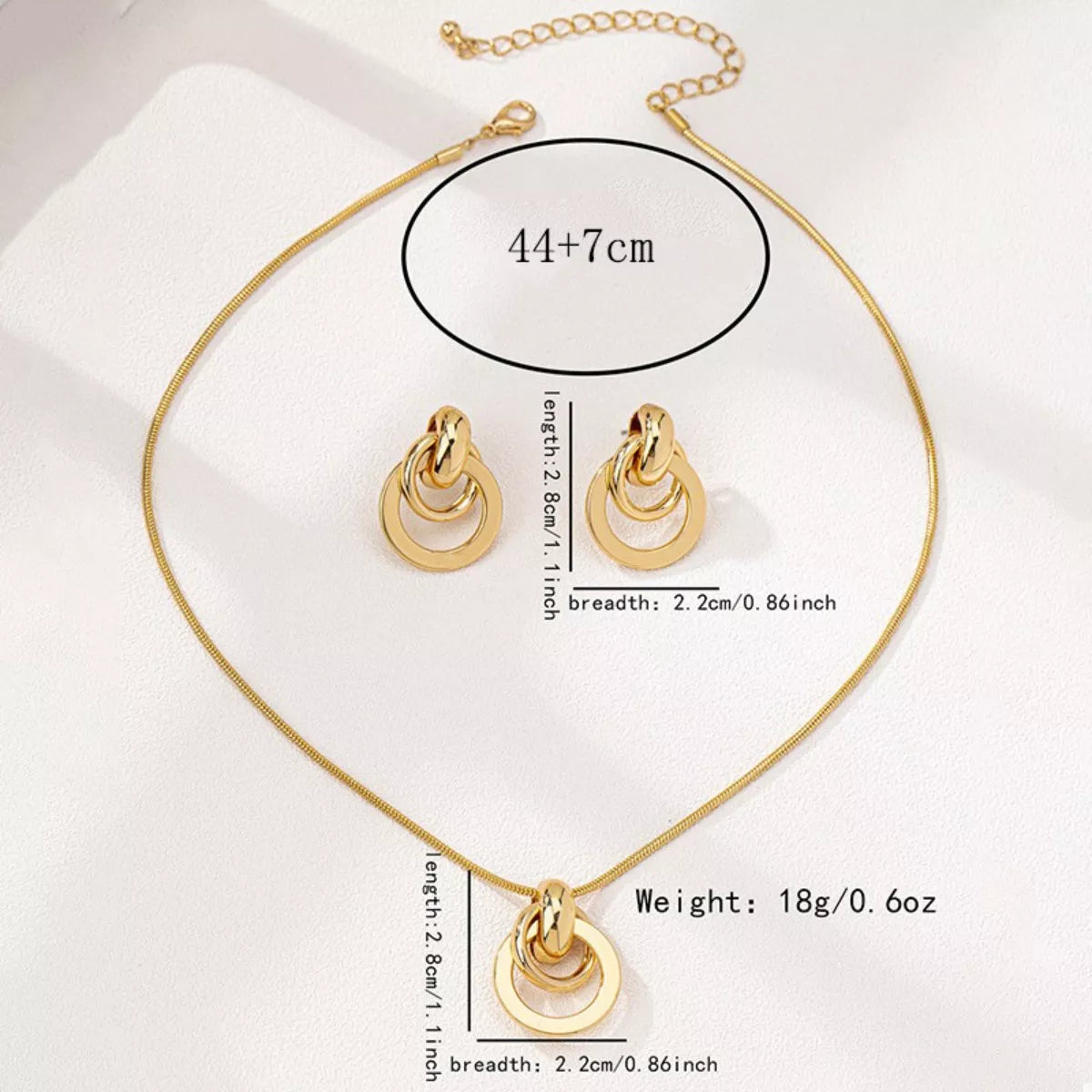 c7412d5c-65f3-42b2-b89a-b8ba3f0143f7-Max-Origin18K Gold-Plated Earrings and Pendant Necklace Set